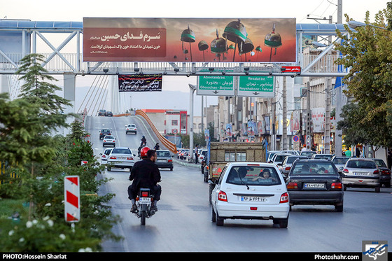 گزارش تصویری / فضاسازی شهرداری مشهد به مناسبت ایام محرم / عکس : حسین شریعت /شهرآرا