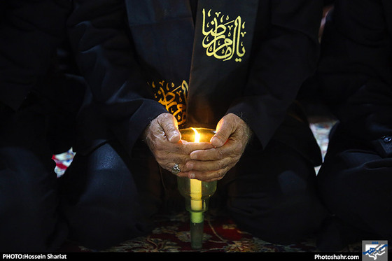 گزارش تصویری /آیین خطبه خوانی شب عاشورا در حرم مطهر رضوی /عکس : حسین شریعت/ شهرآرا