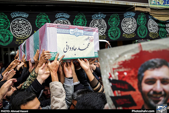 گزارش تصویری | تشییع پیکر مطهر شهید مدافع حرم محمد جاودانی | عکس : احمد حسنی/ شهرآرا