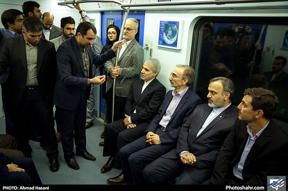 گزارش تصویری | بازدید نوبخت معاون رئیس جمهور از پروژه خط 2 قطارشهری مشهد / عکس : احمد حسنی /شهرآرا