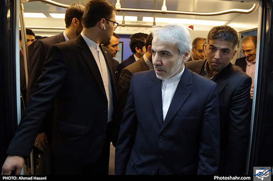 گزارش تصویری | بازدید نوبخت معاون رئیس جمهور از پروژه خط 2 قطارشهری مشهد / عکس : احمد حسنی /شهرآرا