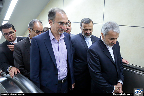 گزارش تصویری | بازدید نوبخت معاون رئیس جمهور از پروژه خط 2 قطارشهری مشهد / عکس : احمد حسنی /شهرآرا