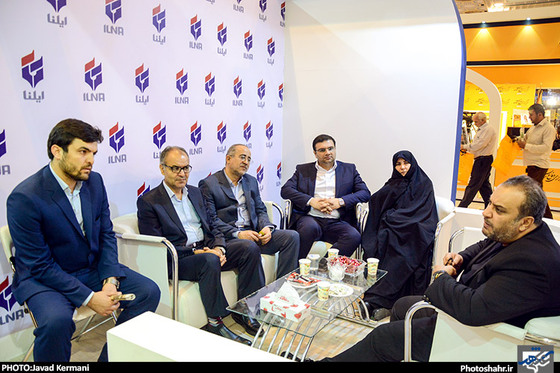 حضور اعضای شورای شهر مشهد در غرفه شهرآرا / عکس جواد کرمانی