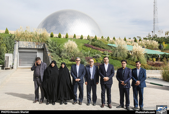 بازدید اعضای شورای شهر مشهد از باغ موزه دفاع مقدس تهران / عکس حسین شریعت