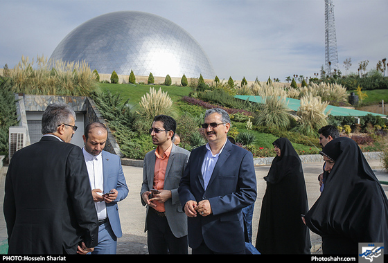 بازدید اعضای شورای شهر مشهد از باغ موزه دفاع مقدس تهران / عکس حسین شریعت