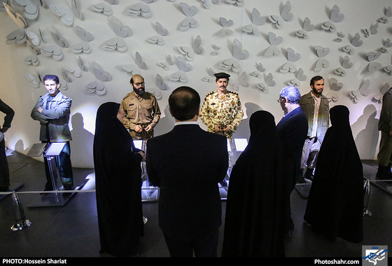 بازدید اعضای شورای شهر مشهد از باغ موزه دفاع مقدس تهران / عکس حسین شریعت