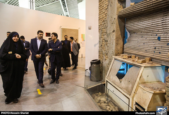بازدید اعضای شورای شهر مشهد از باغ موزه دفاع مقدس تهران / عکس حسین شریعت