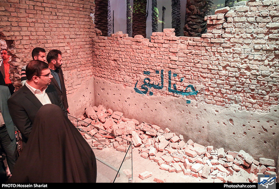 بازدید اعضای شورای شهر مشهد از باغ موزه دفاع مقدس تهران / عکس حسین شریعت