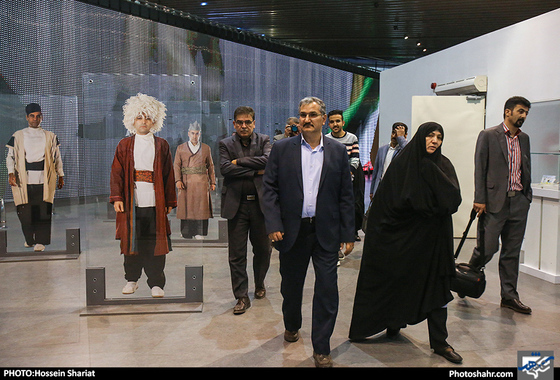 بازدید اعضای شورای شهر مشهد از باغ موزه دفاع مقدس تهران / عکس حسین شریعت