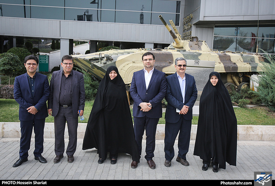 بازدید اعضای شورای شهر مشهد از باغ موزه دفاع مقدس تهران / عکس حسین شریعت