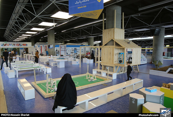 بازدید اعضای شورای شهر مشهد از باغ کتاب تهران/عکس حسین شریعت