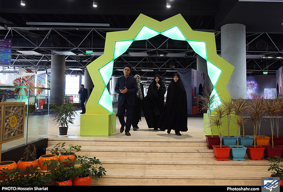 بازدید اعضای شورای شهر مشهد از باغ کتاب تهران/عکس حسین شریعت