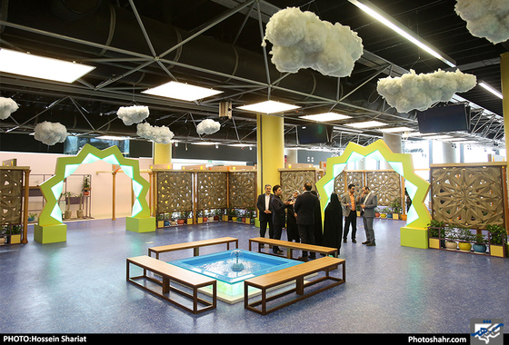 بازدید اعضای شورای شهر مشهد از باغ کتاب تهران/عکس حسین شریعت