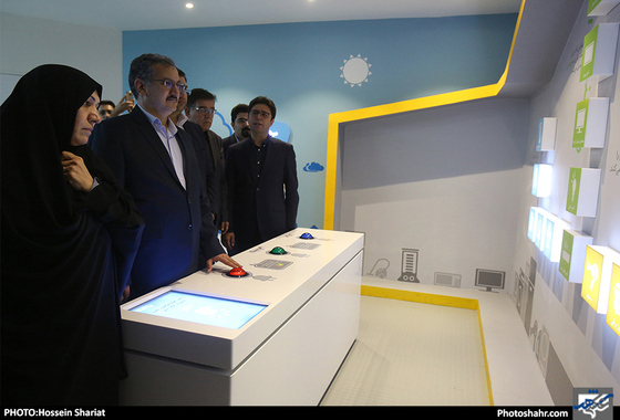 بازدید اعضای شورای شهر مشهد از باغ کتاب تهران/عکس حسین شریعت