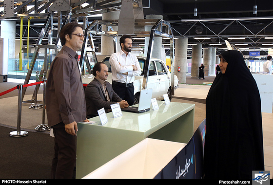 بازدید اعضای شورای شهر مشهد از باغ کتاب تهران/عکس حسین شریعت