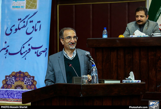 نهمین نشست اتاق گفت وگوی اصحاب فرهنگ و هنر / عکس: حسین شریعت / شهرآرا