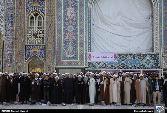 آئین شکرانه «خدمت، عزت و اقتدار» در صحن جامع رضوی / عکس: احمد حسنی / شهرآرا