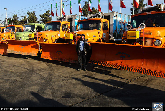 مانور طرح زمستانی شهرداری مشهد / عکس: حسین شریعت / شهرآرا
