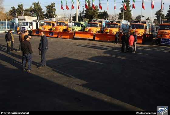 مانور طرح زمستانی شهرداری مشهد / عکس: حسین شریعت / شهرآرا