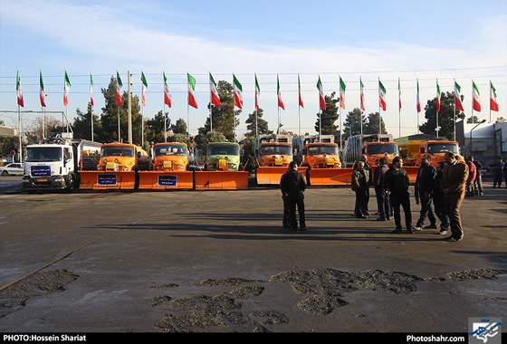 مانور طرح زمستانی شهرداری مشهد / عکس: حسین شریعت / شهرآرا
