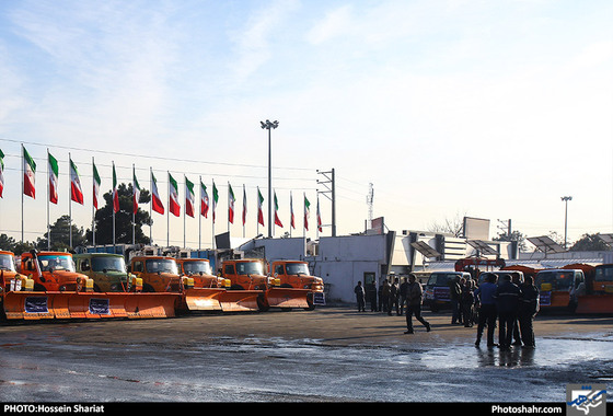 مانور طرح زمستانی شهرداری مشهد / عکس: حسین شریعت / شهرآرا