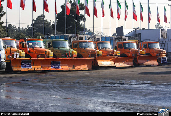 مانور طرح زمستانی شهرداری مشهد / عکس: حسین شریعت / شهرآرا