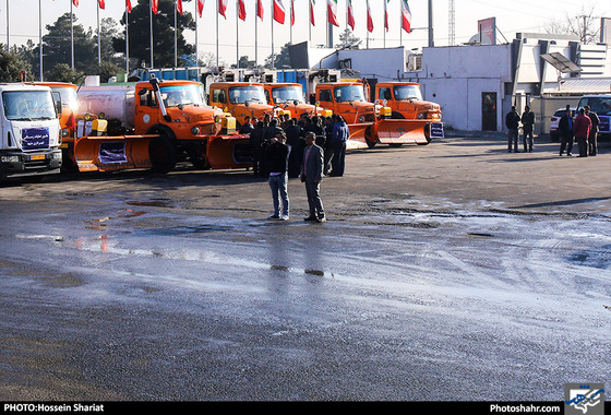 مانور طرح زمستانی شهرداری مشهد / عکس: حسین شریعت / شهرآرا