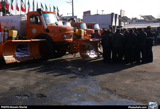 مانور طرح زمستانی شهرداری مشهد / عکس: حسین شریعت / شهرآرا