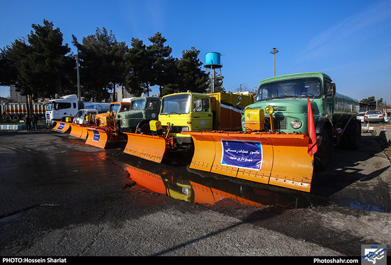 مانور طرح زمستانی شهرداری مشهد / عکس: حسین شریعت / شهرآرا