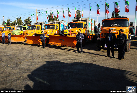 مانور طرح زمستانی شهرداری مشهد / عکس: حسین شریعت / شهرآرا