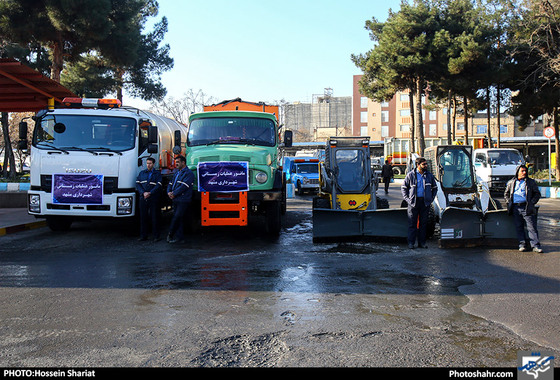 مانور طرح زمستانی شهرداری مشهد / عکس: حسین شریعت / شهرآرا