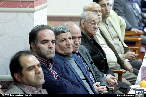 گزارش تصویری / رونمایی از پلاک افتخار پیشکسوت فوتبال استاد جهانگیر زنده دل / عکس: محسن بخشنده /شهرآرا