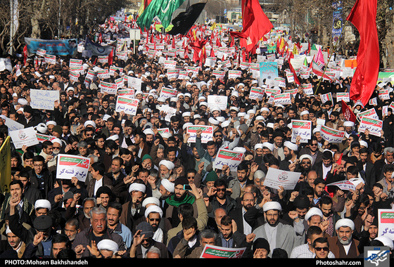 مراسم بزرگداشت یوم الله 9 دی / عکس: محسن بخشنده / شهرآرا 