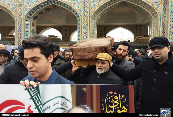 مراسم تشییع پیکر شادروان محسن بحرینی مدیرعامل فقید سازمان مدیریت پسماند/ عکس: احمد حسنی / شهرآرا