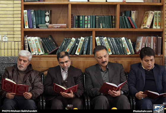 مراسم ختم زنده یاد مهندس بحرینی / عکس:محسن بخشنده / شهرآرا