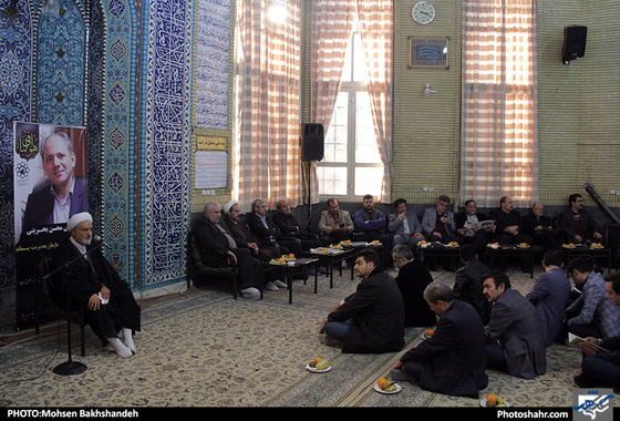 مراسم ختم زنده یاد مهندس بحرینی / عکس:محسن بخشنده / شهرآرا