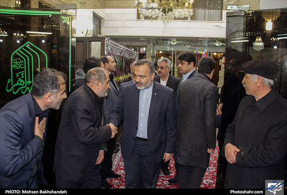 مراسم ختم شهیدفریدمحبی خدمه کشتی سانچی / عکس: محسن بخشنده / شهرآرا