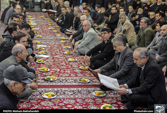 مراسم ختم شهیدفریدمحبی خدمه کشتی سانچی / عکس: محسن بخشنده / شهرآرا