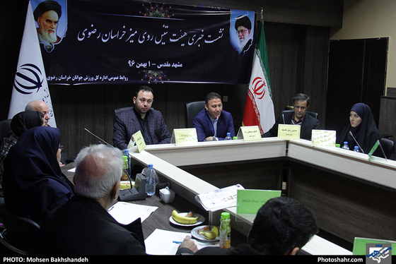 نشست خبری هیئت تنیس روی میز خراسان رضوی / عکس: محسن بخشنده / شهرآرا