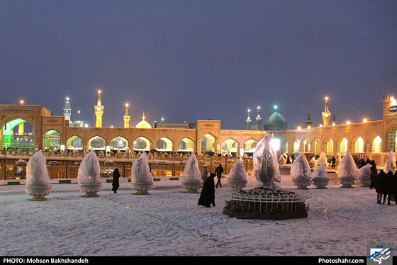 بارش برف در مشهد/ عکس: محسن بخشنده / شهرآرا