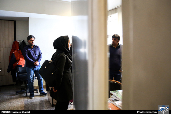 بازدید شفقت علی سردبیر نیشن مشهورترین روزنامه پاکستان از موسسه فرهنگی شهرآرا / عکس: حسین شریعت / شهرآرا