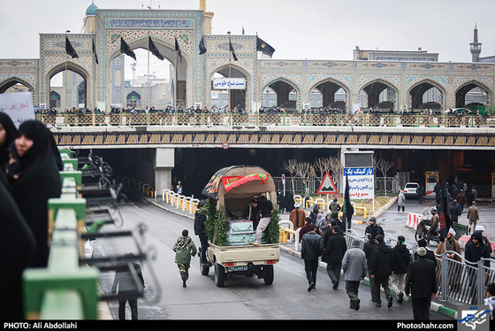 اجتماع عظیم عزاداران فاطمی و تشییع شهدای گمنام و مدافع حرم علی عبداللهی شهرآرا