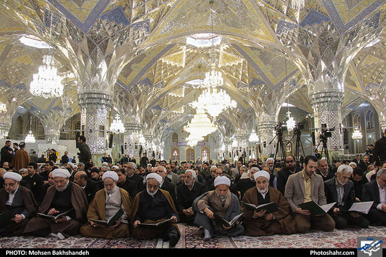 مراسم بزرگداشت دومین سالگرد ارتحال مرحوم آیت الله واعظ طبسی / عکس: محسن بخشنده / شهرآرا