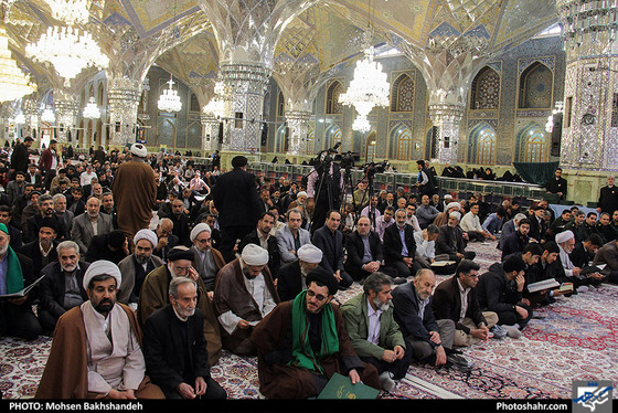 مراسم بزرگداشت دومین سالگرد ارتحال مرحوم آیت الله واعظ طبسی / عکس: محسن بخشنده / شهرآرا