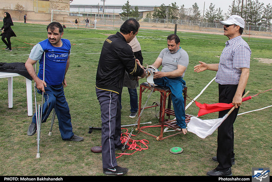 مسابقات دومیدانی جانبازان و معلولین خراسان رضوی /عکس: محسن بخشنده / شهرآرا