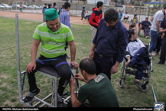 مسابقات دومیدانی جانبازان و معلولین خراسان رضوی /عکس: محسن بخشنده / شهرآرا
