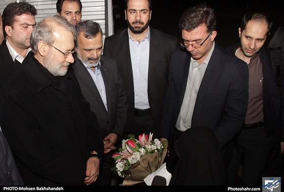ورود رئیس مجلس شورای اسلامی به مشهد مقدس / عکس: محسن بخشنده / شهرآرا