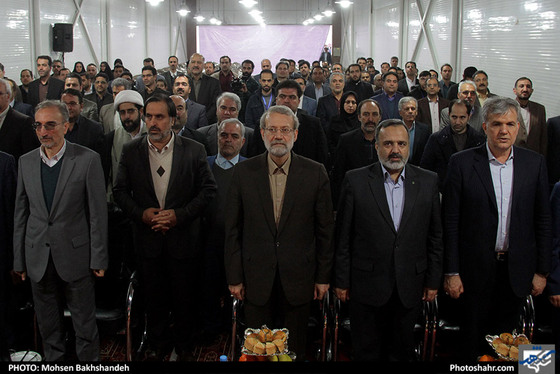 رونمایی از 210 دستگاه اتوبوس و مینی‌بوس جدید در مشهد با حضور رییس مجلس / عکس: محسن بخشنده / شهرآرا