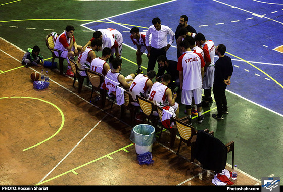 فینال لیگ ملی بسکتبال کشور  المان و پارسا مشهد /عکس: حسین شریعت / شهرآرا