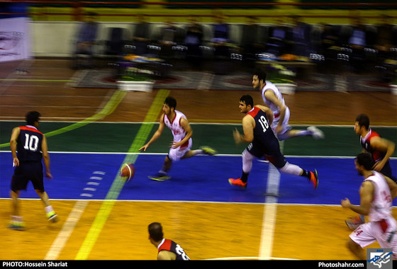 فینال لیگ ملی بسکتبال کشور  المان و پارسا مشهد /عکس: حسین شریعت / شهرآرا